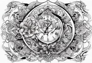 create tattoo with number 13 with the background without any elements tattoo idea