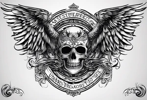 “Protect, Provide, Preside” on upper arm/shoulder tattoo idea