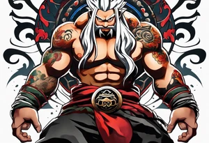 Sage mode jiraiya tattoo idea