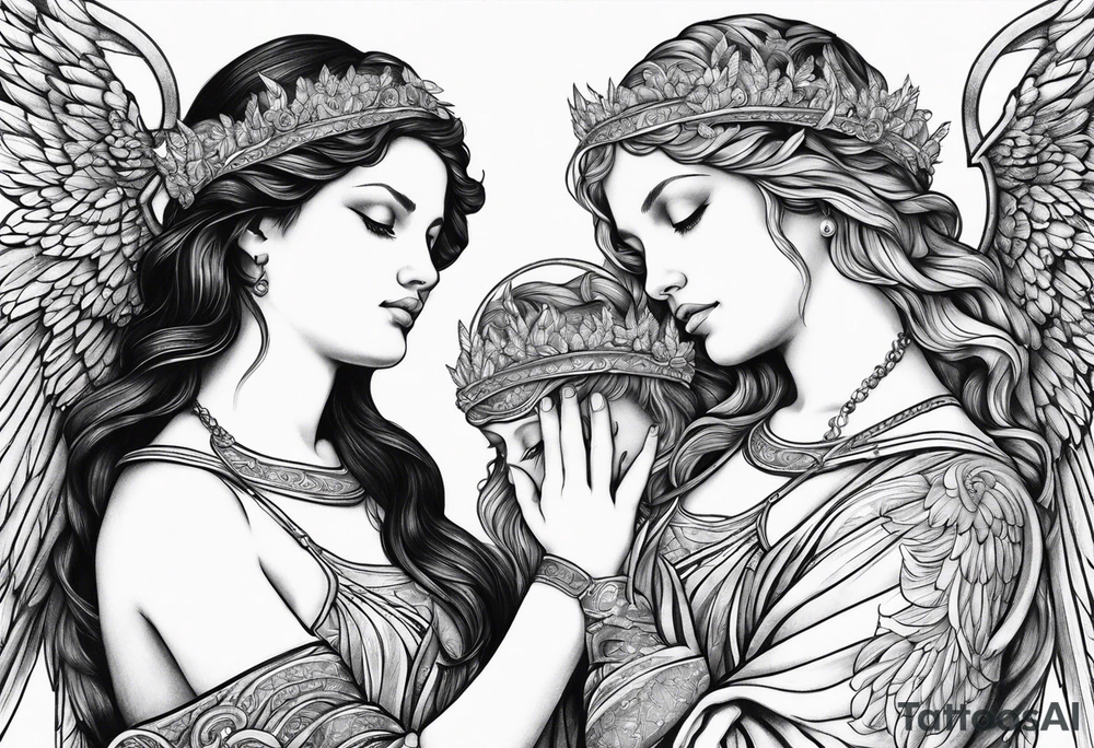 biblically accurate angels tattoo idea
