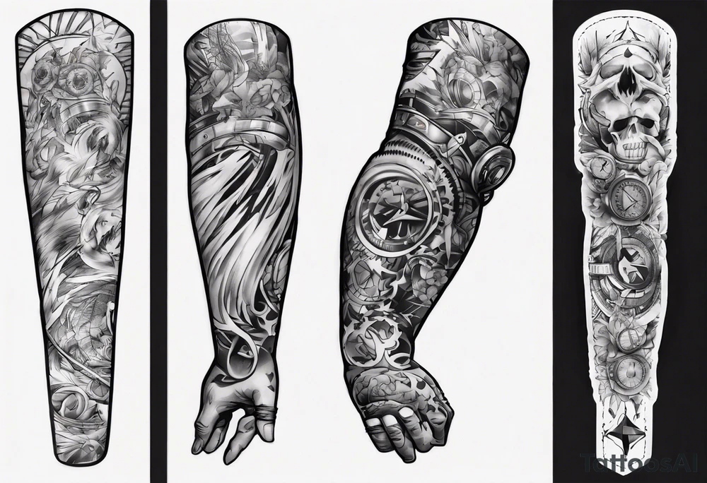 Arm sleeve for men tattoo idea