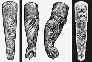 Arm sleeve for men tattoo idea