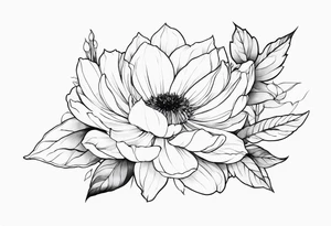 promised neverland Vida flower tattoo idea