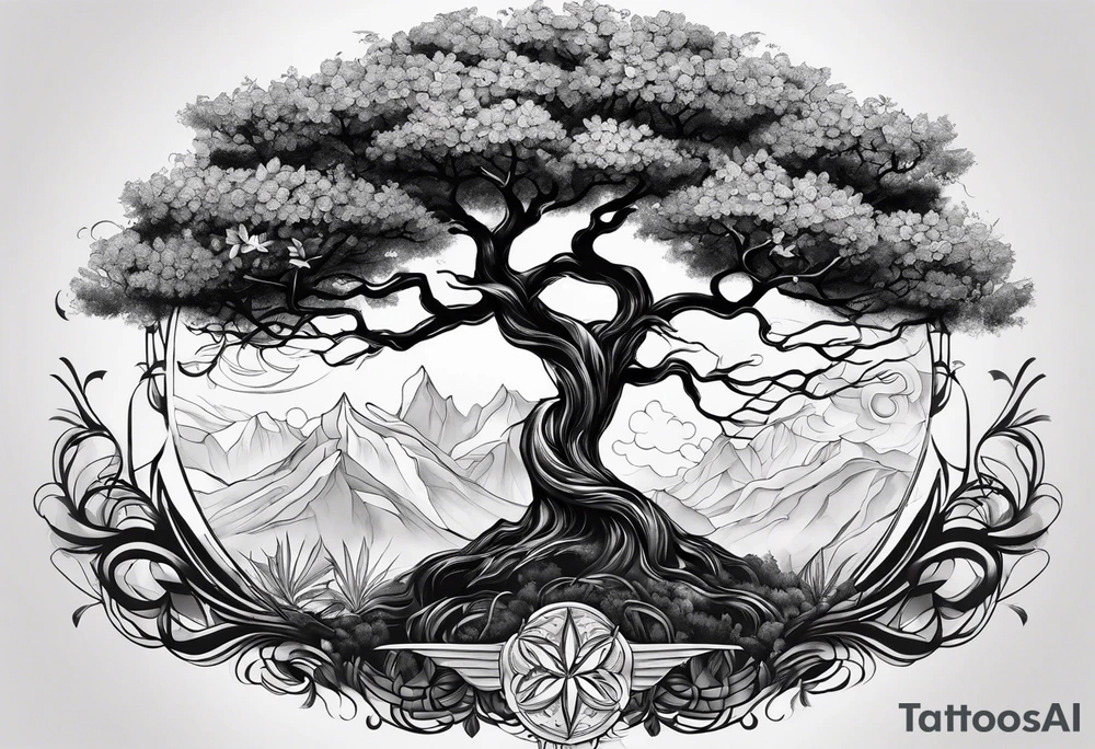 arbre de vie Charly et Gaby tattoo idea