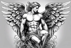 arc angel michael tattoo idea