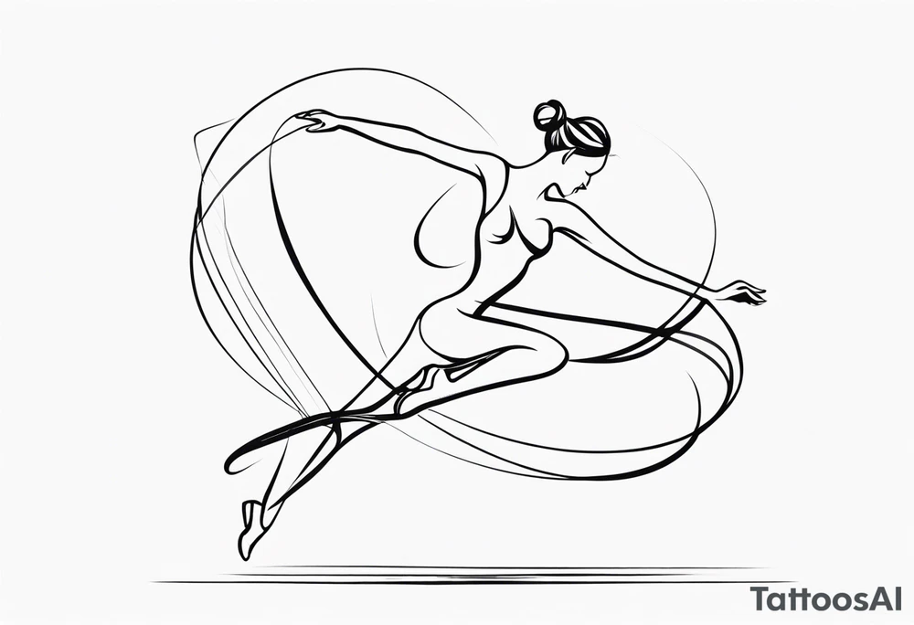 dancing tattoo idea