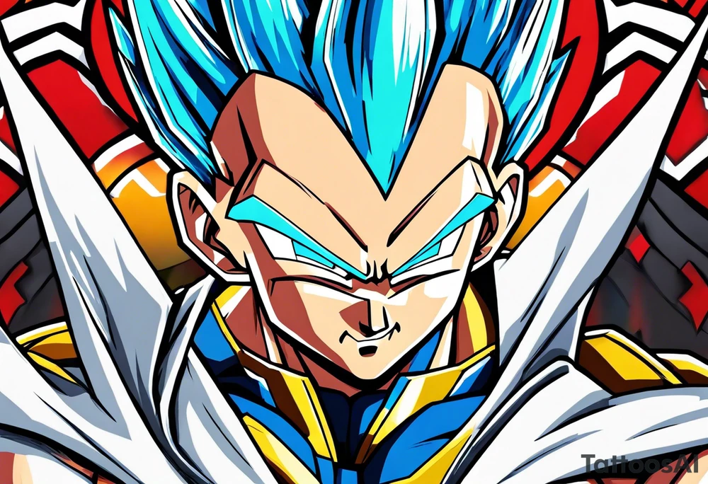 Vegeta Ultra ego tattoo idea