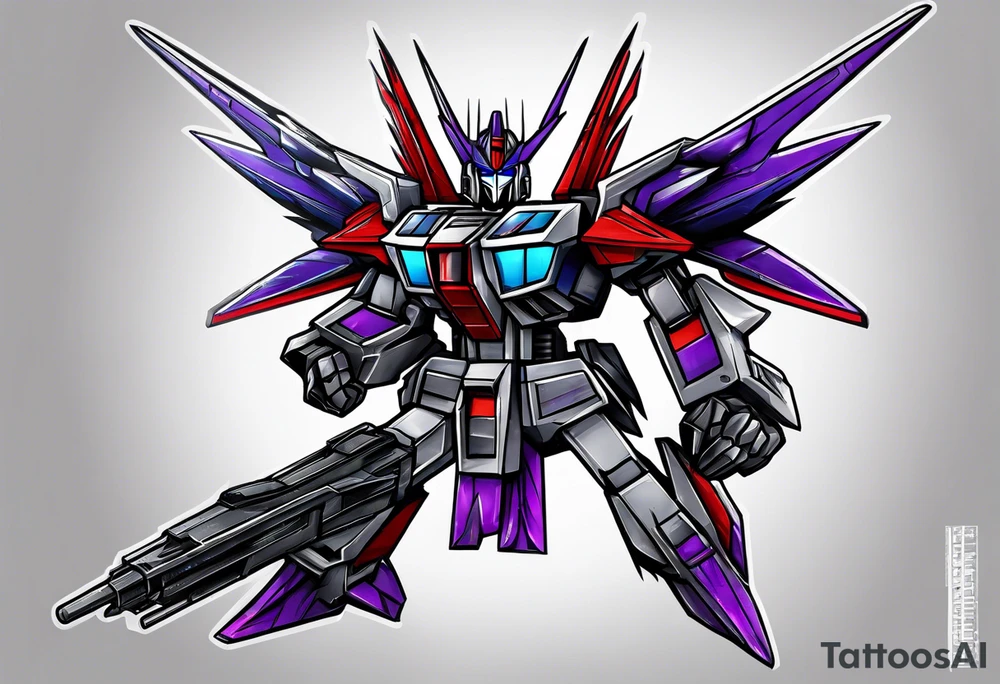 Decepticon Starscream tattoo idea