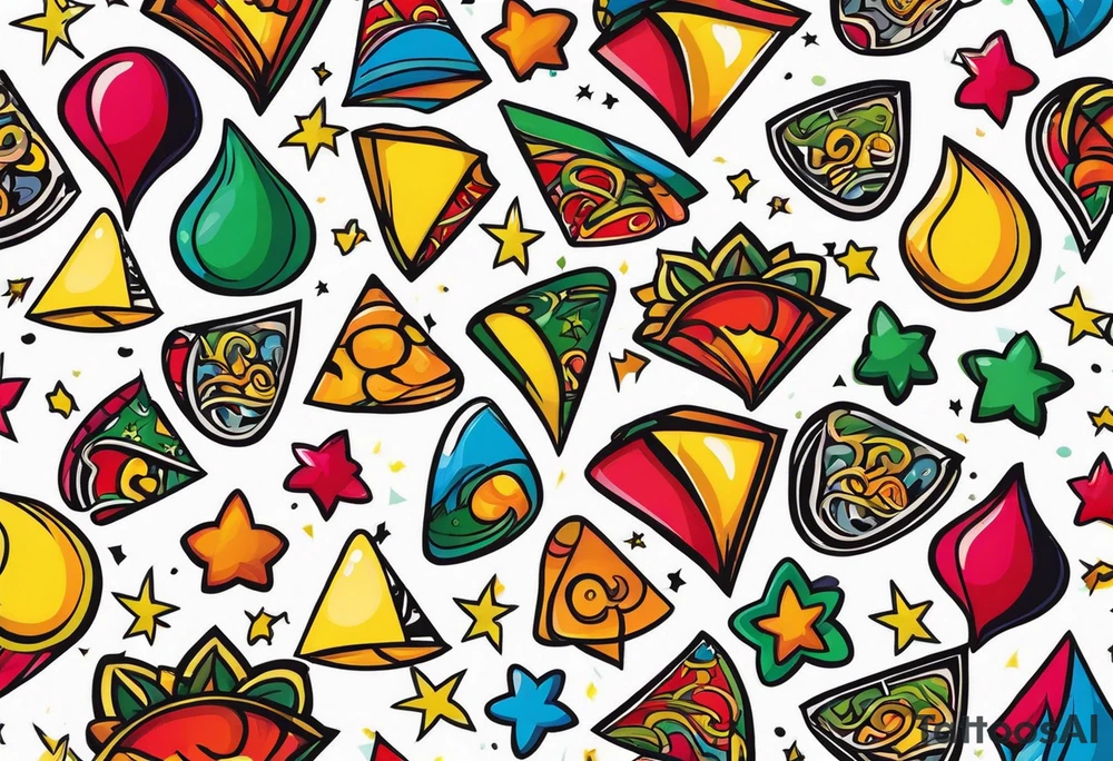 LUCKY5 tattoo idea