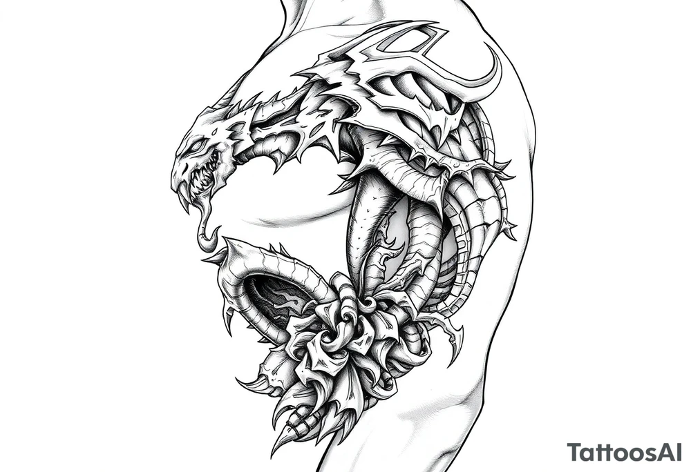 Dungeons and Dragons, Warcraft, Lord of the Rings, Forgotten Realms tattoo idea