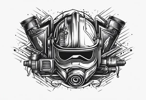 Welding,sparks,power tools tattoo idea