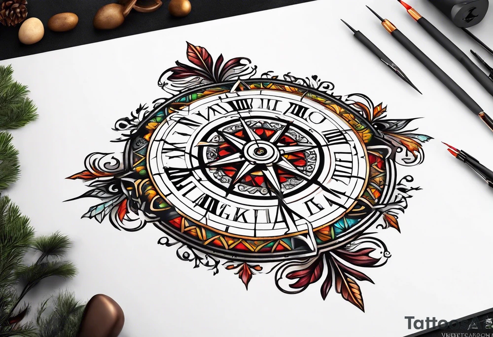 Vegvisir tattoo idea