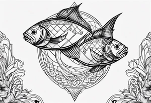 Pisces tattoo idea