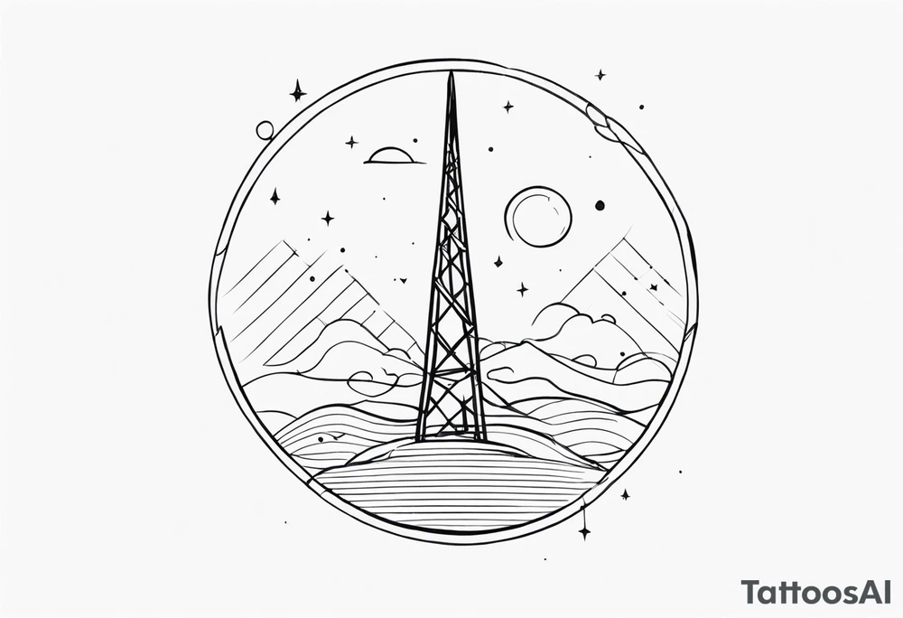 antenna tattoo idea