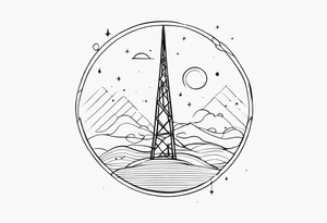 antenna tattoo idea