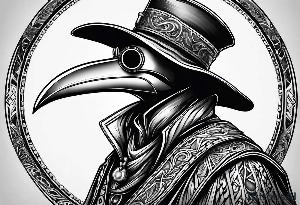 Plague doctor tattoo idea
