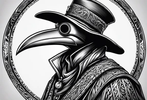 Plague doctor tattoo idea