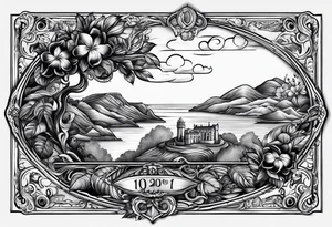 Neapolitan cards tattoo idea