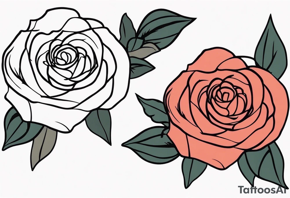 Roses tattoo idea