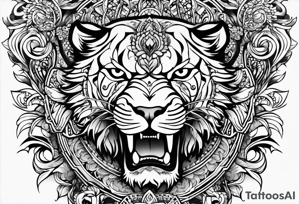Full tattoo for back tattoo idea