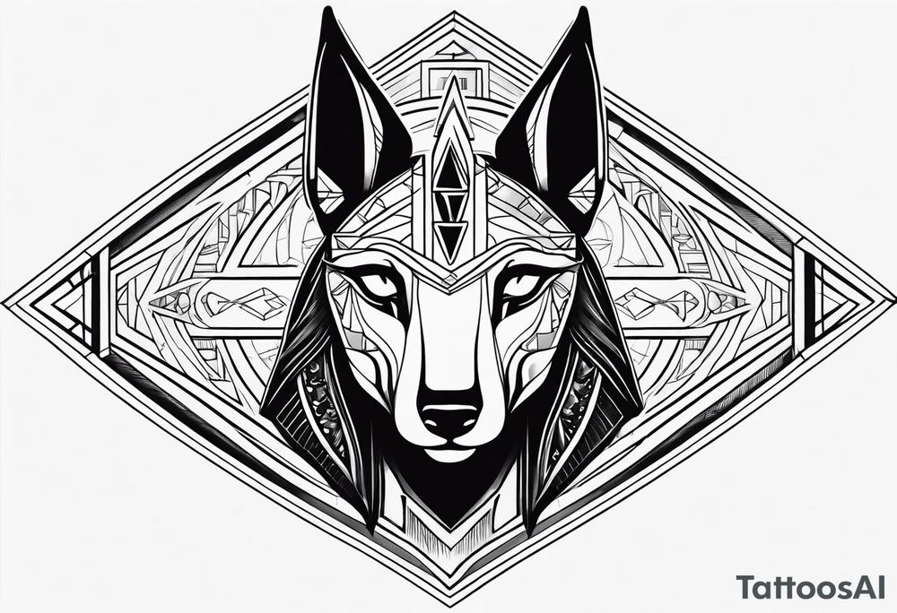 Anubis tattoo idea
