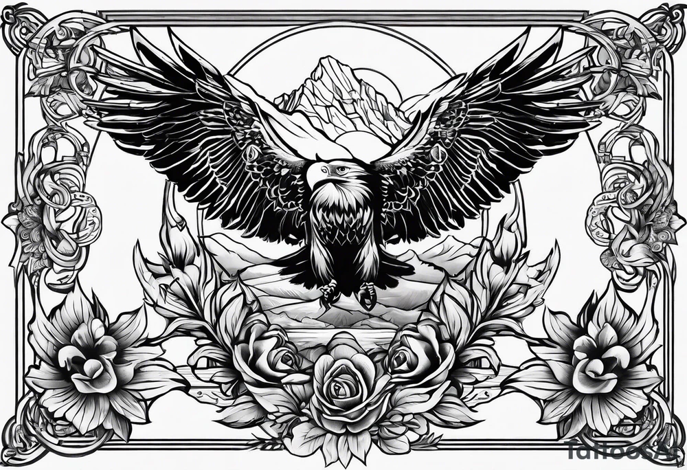 western tattoo idea