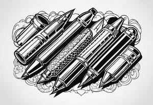 bullets tattoo idea