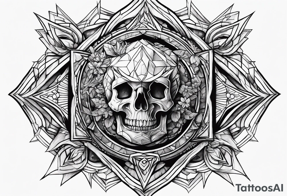 Rock wishing tattoo idea