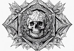 Rock wishing tattoo idea
