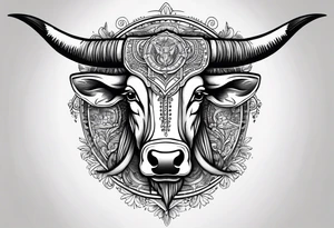cybersigilism Longhorn
With 512 on top of head tattoo idea