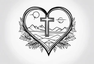 I love jesus tattoo idea