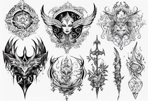 Fantasy tattoo idea