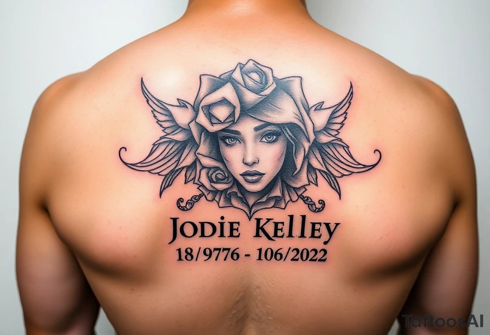 tattoo for my mother who passed away Jodie Kelley 4/18/1976-12/06/2022 tattoo idea