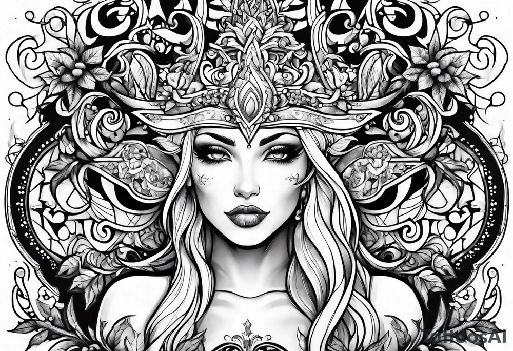 christmas elves tattoo idea
