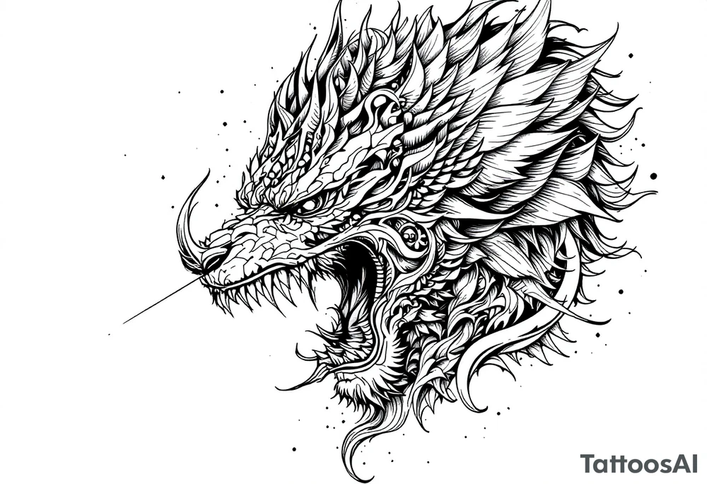 Mahoraga tattoo tattoo idea