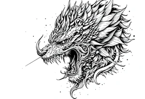 Mahoraga tattoo tattoo idea