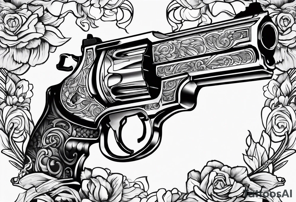 Scareface , gun , The world is yours tattoo idea