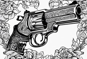 Scareface , gun , The world is yours tattoo idea