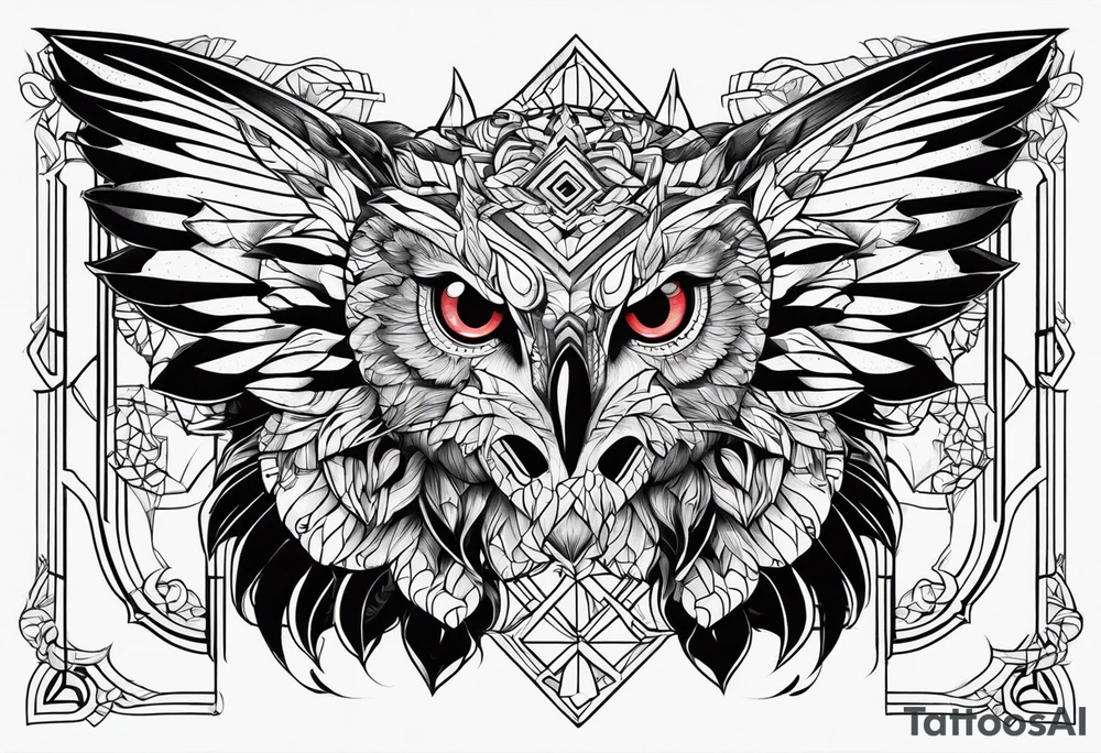 Pain, animal tattoo idea