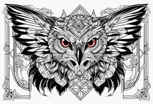 Pain, animal tattoo idea
