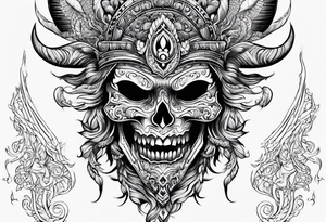 mexican devil tattoo tattoo idea