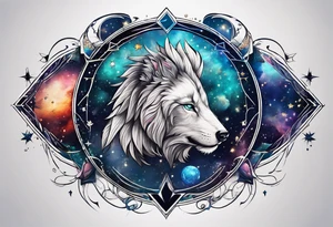 Constellation, animal tattoo idea