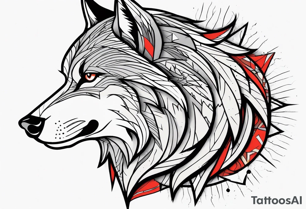 Lobo wolf for a male tattoo tattoo idea