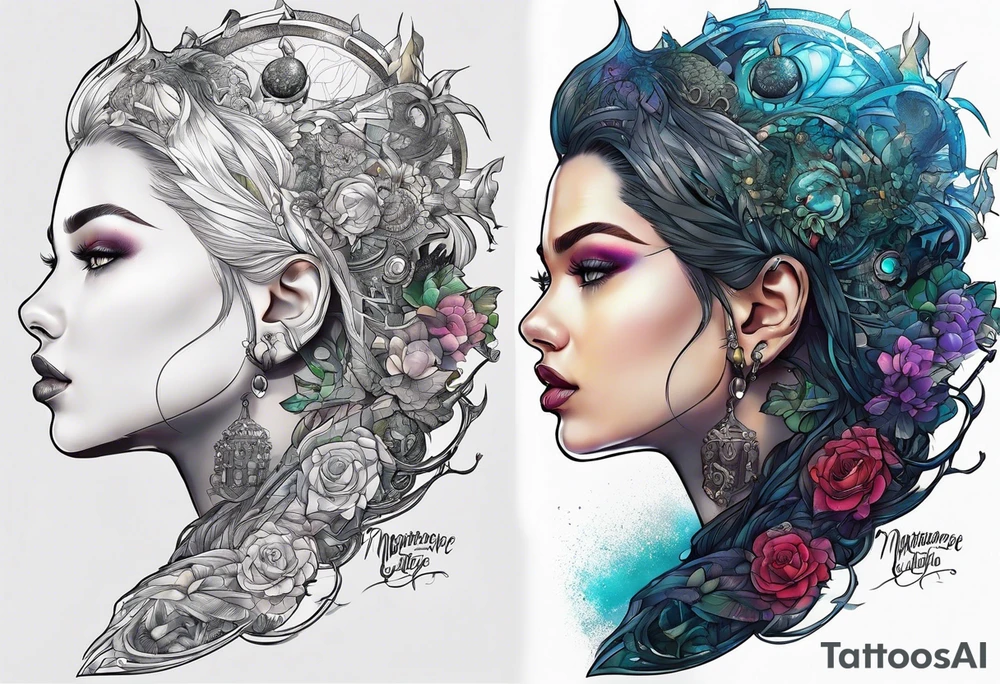 neuromancer tattoo idea
