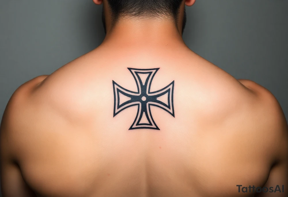 german iron cross tattoo idea