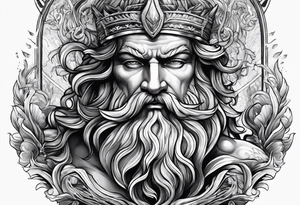 Poseidon tattoo idea