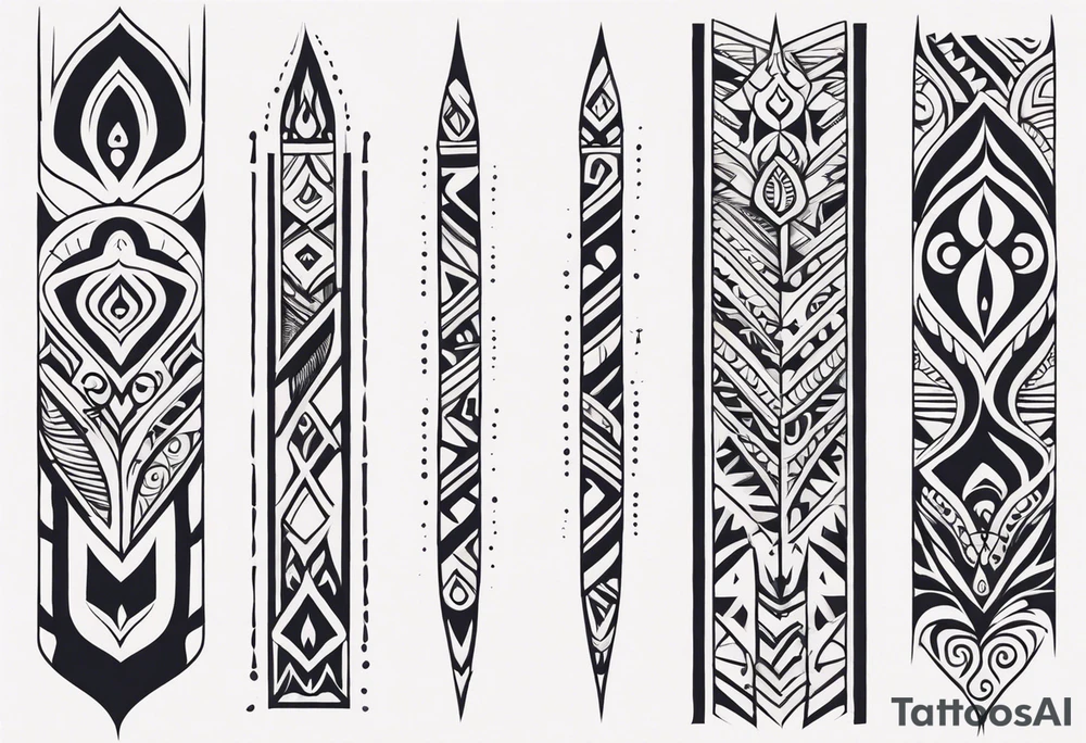maori tribal  spine tattoo tattoo idea