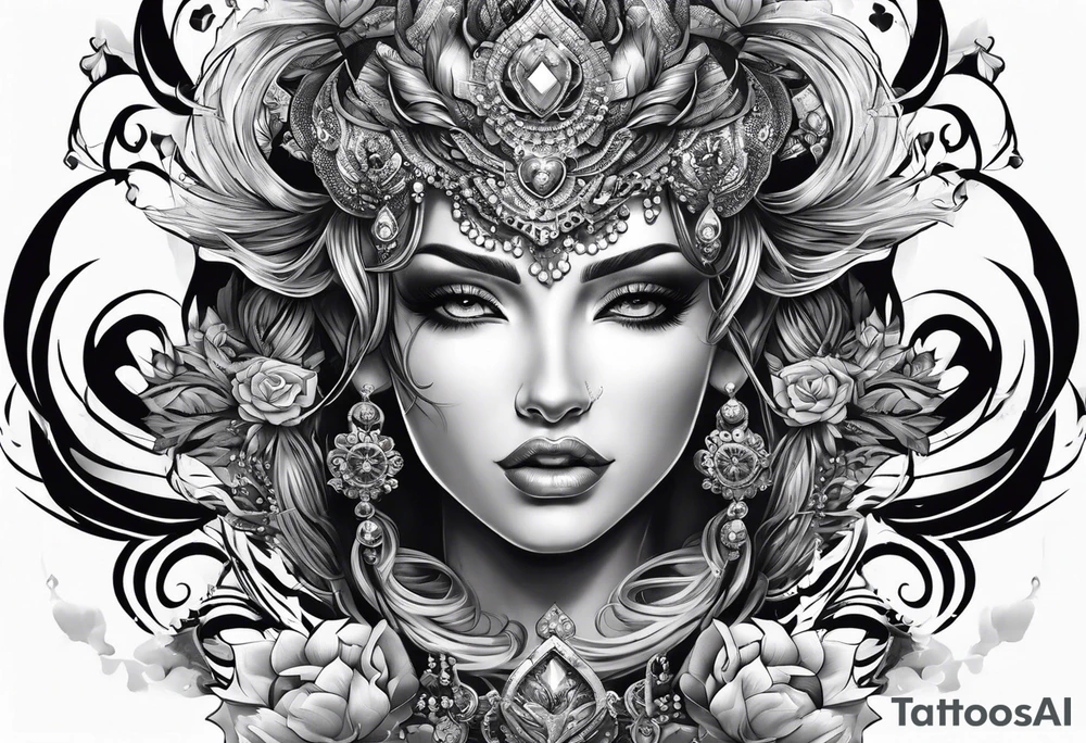 Madusa sleeve tattoo idea