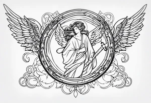 biblically accurate angels tattoo idea