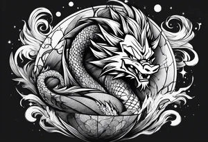 dragonball z tattoo idea